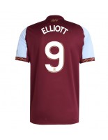 Aston Villa Harvey Elliott #9 Domácí Dres 2025-26 Krátký Rukáv Aston Villa Harvey Elliott #9 Domácí Dres 2025-26 Krátký Rukáv